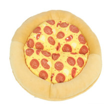 Cross-border new creative pet warm pizza sounding mat toy supplies